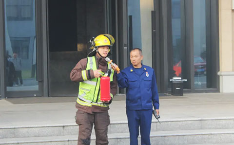 百聯(lián)機(jī)械｜開展消防演練，筑牢生命防線